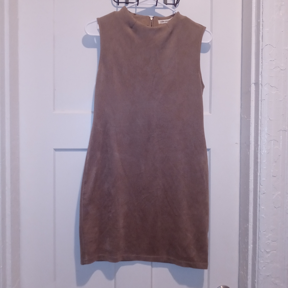 Soft feel mini dress